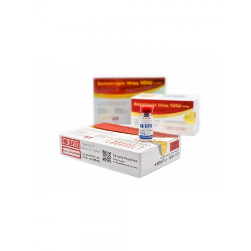 GHRP6 (Пептид) от CANADA PEPTIDES (5мг на флакон) GHRP6 (Пептид) от CANADA PEPTIDES (5мг на флакон)